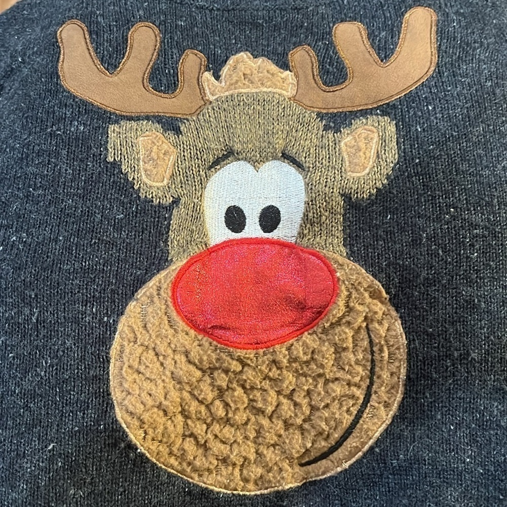 Toddler Boys’ Reindeer Sweater - 1.5-2 Years - Picture 4 of 6
